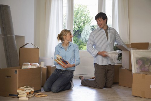Local removal truck service supporting property moves around Ruislip
