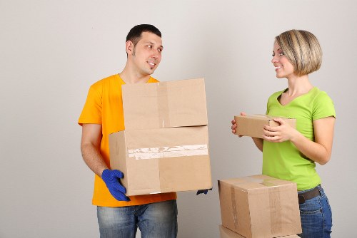 Packing and loading service for moving furniture and boxes